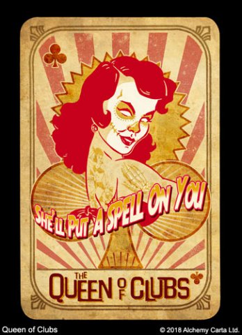 Queen of Clubs (CA937UL13)